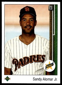 1989 Upper Deck Sandy Alomar Jr. Rookie San Diego Padres #5
