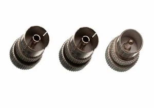 New Pack Of 15 Coaxial Aerial Cable Connectors 10 X Female 5 X Male - Onestopdiy - Picture 1 of 1