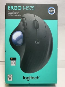 Nowy bezprzewodowy trackball Logitech Ergo M575 (czarny) - Zdjęcie 1 z 3