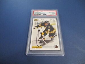 Cam Neely Bruins Autographed Signed 1991-92 Upper Deck Card #234 PSA Slab Auth.