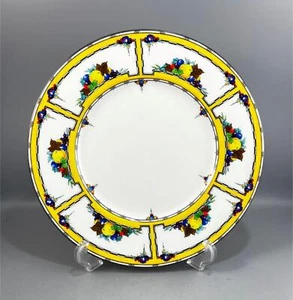 Vintage Minton H3614 Yellow Fruits Pattern Dinner Plate 10" - Picture 1 of 9