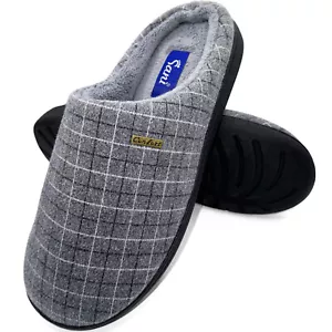 Pantofole Ciabatte Invernali Uomo in Memory Foam Calde Comode Antiscivolo Casa - Bild 1 von 6