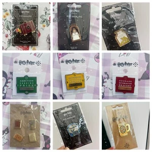Harry Potter  shop pin seekig butter beer lemon hagrid bike pin Malfoy pin - Foto 1 di 21