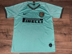 Teal Nike Dri-Fit Inter Milan Soccer Jersey Men's L Large - Picture 1 of 10