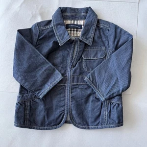 Bebé Niño Chaleco Chaqueta Denim 3/6 Meses Burberry Niñas - Imagen 1 de 4