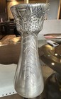 SIGNED OTTO HEINTZ STERLING ON BRONZE ARTS AND CRAFT VASE