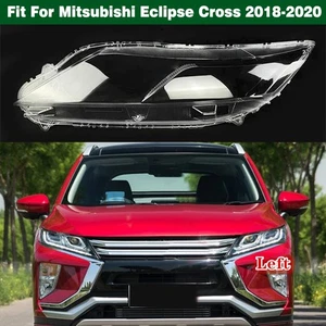 Left Headlight Lens Shell Cover+ Glue For Mitsubishi Eclipse Cross 2018-2020 - Picture 1 of 9