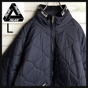 Palace Skateboards Quilted Down Filling Logo Blouson Jacket Used - Picture 1 of 11