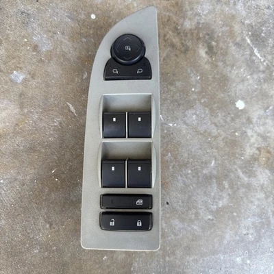 2006 - 2011 Cadillac GM Sedan DTS Driver Master Window Switch OEM - Image 1 of 4
