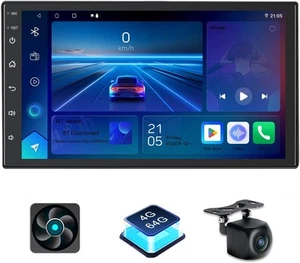 64G Android 13 Car Stereo Wireless CarPlay+CAM For VW Touareg 2004~11 T5 2004~09 - Picture 1 of 9