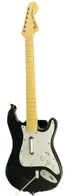 Xbox 360 Rock Band Wireless Fender Harmonix Stratocaster Guitar  No Dongle - Image 1 of 2