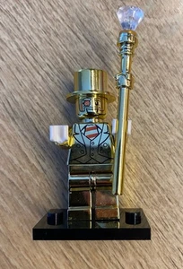 NEW Rare Mr. Gold Minifigure Custom LEGO   - Picture 1 of 2