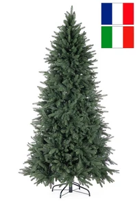 Bizzotto Albero di Natale Cervati H 270 Cm 1.465 Rami Tutto PE Verde - Imagen 1 de 3