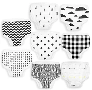 Potty Training Underwear for Boys & Girls 8 Piece, Absorbent Cotton Baby Todd... - Picture 1 of 8