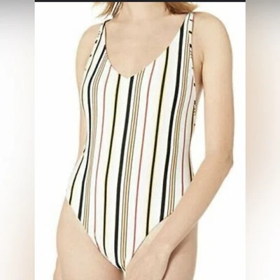 Traje de baño Volcom That's Stripe 1 pieza - Pequeño - ¡Nuevo! 🏝️ Foto 1 de 4