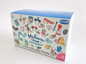 Tokyo Disney Resort Pin Collection My Favorite Items Vol.2 Complete Box Limited - Picture 1 of 8