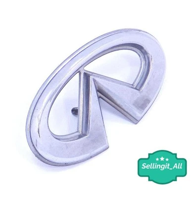 00-01 Infiniti I30 Parrilla Frontal Emblema Logo OEM 62892-3Y100 Ornamento Insignia T Foto 1 de 2