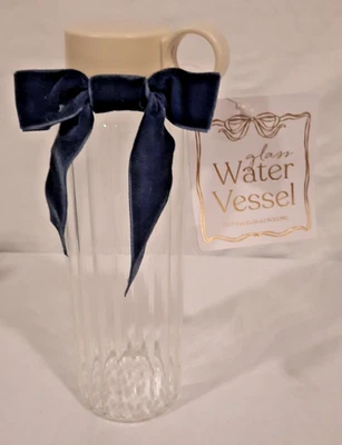 BOTELLA DE VASO DE AGUA DE 20,9 ONZAS NUEVA CON LAZO AZUL, ¡ECHA UN VISTAZO!! Foto 1 de 4