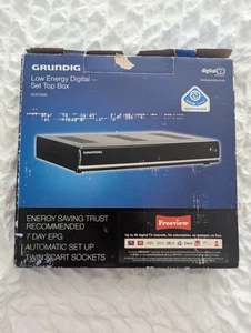 Grundig Freeview Set Top Box Gud1500 No Remote - Picture 1 of 5