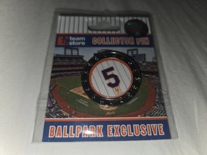 NY METS DAVID WRIGHT SPILLA MEDAGLIONE #5 PENSIONE 19/07/2025 CITI FIELD BASEBALL - Foto 1 di 7