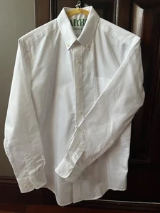 White Collared Boy’s Dress Shirt or Uniform Shirt - Size Boys 14 - Picture 1 of 1