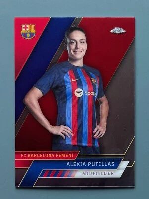 2022-23 Topps Chrome FC Barcelona base cards and variants Pick your Card(s) - Image 1 of 2