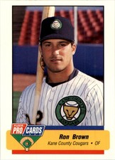 1994 Kane County Cougars Fleer/ProCards #173 Ron Brown