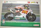 Marco Simoncelli 2011 MotoGP selten signiertes Castrol San Carlo Poster - SIGNIERT