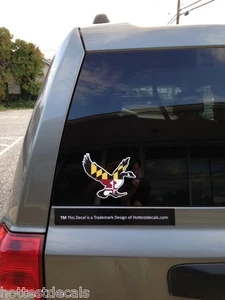 MARYLAND GOOSE DECAL STICKER TRUCK CAR WINDOW BOAT Waterfowl Canadian Geese - Picture 1 of 17