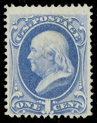 [st7083] 1870 Scott#134 mint no gum 30¢ Blue "H" Grill cv:$700 (cert.W.T.Crowe) - Image 1 of 3