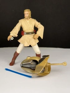 STAR WARS Hasbro AOTC Obi Wan Kenobi Coruscant Chase 3.75" complete - Picture 1 of 2