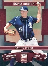 2010 Donruss Elite Extra Edition #44 Sammy Solis Washington Nationals