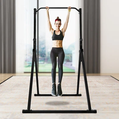 Pull Up Bar Power Tower Dip Station for Home Gym Workout Adjustable Heavy Duty - Image 1 of 4