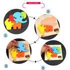 Puzzle pour tout-petits animaux jouets bébé puzzles en bois jouet éducatif pour 1-3 ans