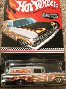 2016 ZAMAC 1959 CHEVY DELIVERY WAGON # 6 Hot Wheels Collector Edition Mail-In - Picture 1 of 10