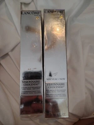 Lancome Visionnaire Crescendo Progressive Night Peel 1 oz. X 2~ NIB - Image 1 of 3