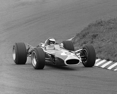 1967 Driver JIM CLARK Glossy 8x10 Photo Formula 1 Grand Prix Poster 1st Place Cover