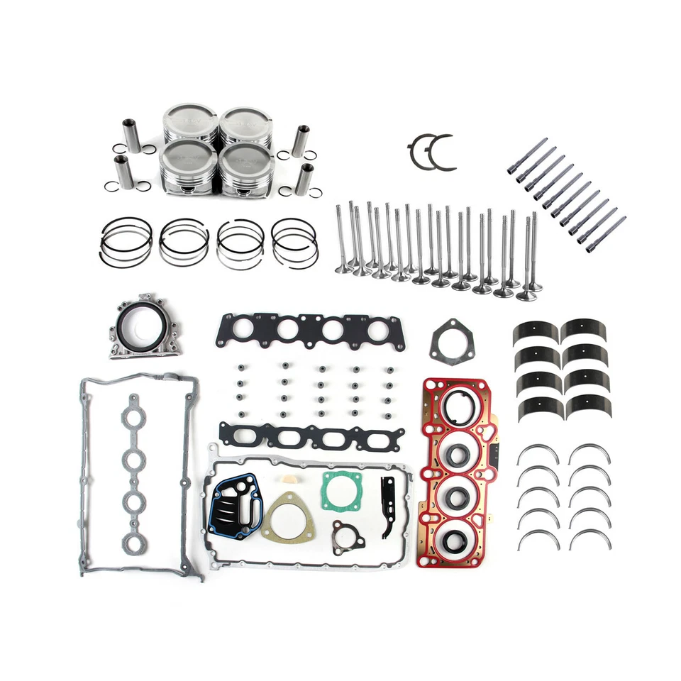 Piston Ring&Engine Gasket Rebuild Kit Fit For VW Jetta Golf AUDI A4 TT 1.8T AWP - Изображение 1 из 4