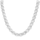 New Sterling Silver 30 Inch Heavy Belcher Necklace 5.6oz 760mm(30&quot;) Silver Fo...
