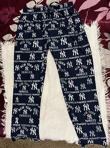 MLB NY Yankees Ropa de Dormir Pijama Parte Inferior Azul Marino Blanco Varios Tamaños Nuevo con Etiquetas - Imagen 1 de 4