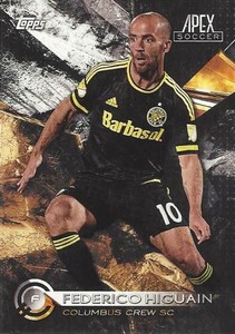 2016 Topps Apex Major League Soccer Base Common Card (21 - 40) - MLS