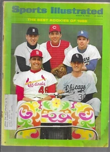 SPORTS ILLUSTRATED MARCH 11, 1969-THE BEST ROOKIES OF 1968-JOHNNY BENCH,ETC. - Picture 1 of 2