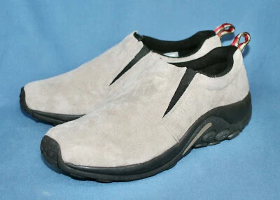 MERRELL Jungle Moc Clog Casual Shoe Men Size 11.5 Taupe Beige Suede Slip On - Image 1 of 4