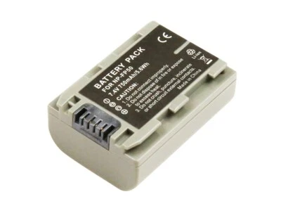 Akku für SONY ersetzt NP-FP50 / NP-FP30 7,4v Li-Ion GRAU - Bild 1 von 3