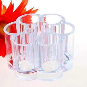 Qualität Acryl Blumenstil Kosmetik und Make-up Pinsel Organizer mit 12 Halten - Bild 1 von 2