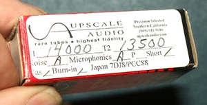 Upscale Audio 7DJ8 PCC88 NOS NIB 1960 Vacuum Tube Tests Super GOOD - Picture 1 of 3