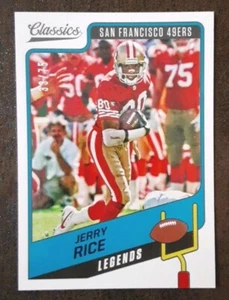 JERRY RICE 2021 Panini Classics #113 Legends Blue Back SP /75 49ers.  C2D - Picture 1 of 3