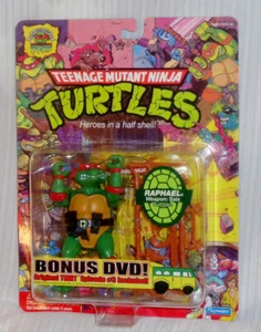 Teenage Mutant Ninja Turtles 25th Anniversary Raphael Figur & Bonus DVD - Bild 1 von 2