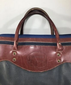 Borsa vintage Wilderness Pride Battenkill in pelle da viaggio messenger attacco manico superiore - Foto 1 di 9