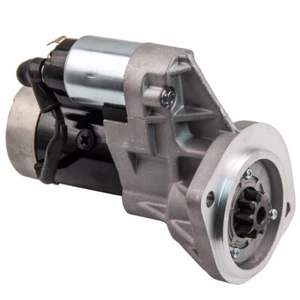 Starter Motor for Nissan Navara D21 Diesel TD27 2.7Ltr 1988-1997 for 23300-10T01 - Picture 1 of 12